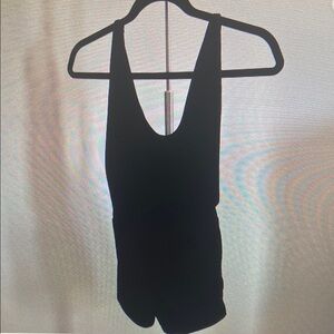 Black Sleeveless Women's Top